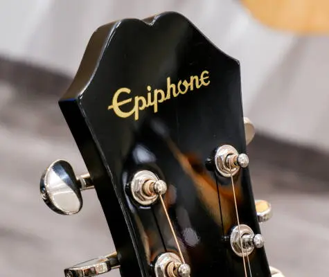 Epiphone - J-45 EC Studio Acoustic/Electric Guitar - Vintage Sunburst 2